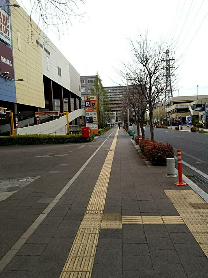 土呂駅からのnoixの経路 土呂駅からの経路　５